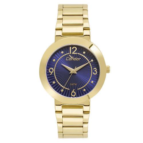 Relógio Condor Feminino Bracelete Dourado - Co2035kvq/k4a