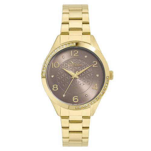 Relógio Condor Feminino Bracelete Dourado - Co2035kwa/4m