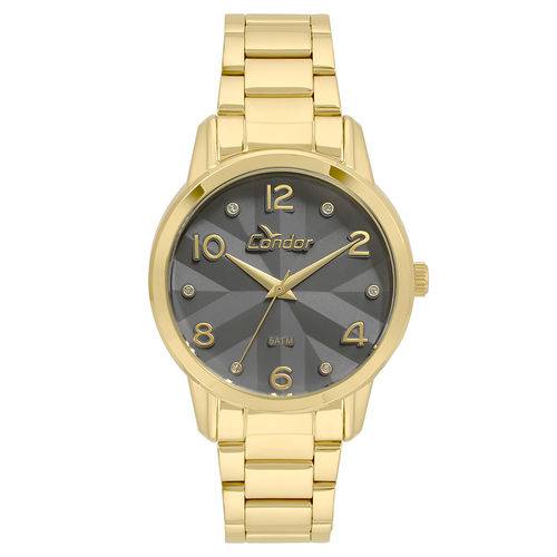 Relógio Condor Feminino Bracelete Dourado - Co2039aw/4c