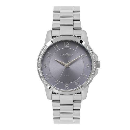 Relógio Condor Feminino Bracelete Prata Co2035mop/k3a
