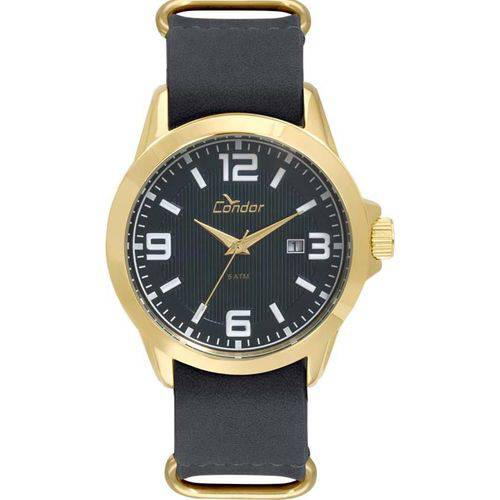 Relógio Condor Masculino Ref: Co2115kso/2a Casual Dourado