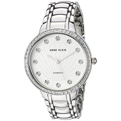 Relógio de Bracelete com Diamantes Anne Klein