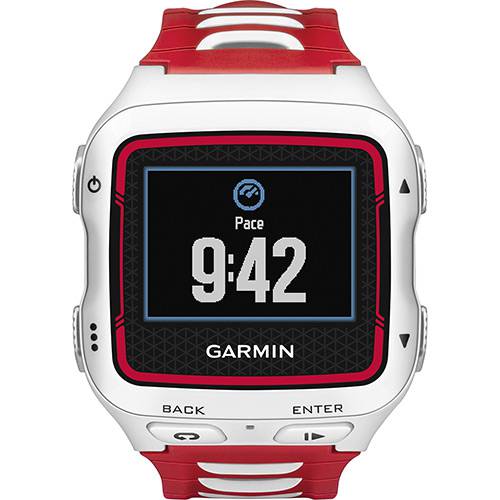 Relógio de Corrida com GPS à Prova de Água Forerunner 920XT Vermelho e Branco Garmin