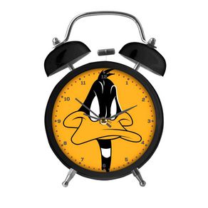 Relógio de Mesa Despertador em Metal Patolino Looney Tunes