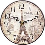 Relógio de Mesa Oldway Eiffel Tower MDF