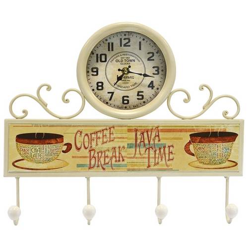 Relógio de Parede Cozinha Decoração Café- 6424