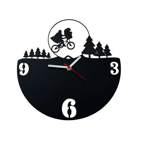 Relógio de Parede Decorativo - Modelo E.T. – o Extraterrestre