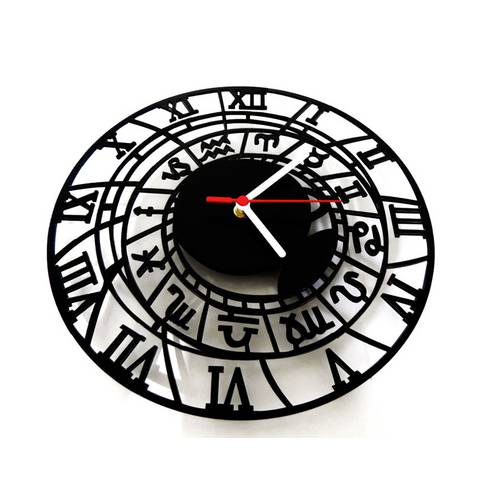 Relógio de Parede Decorativo - Modelo Horóscopo