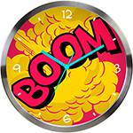 Relógio de Parede Metal DC Boom Colorido