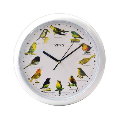 Relógio de Parede Pássaros 28 Cm