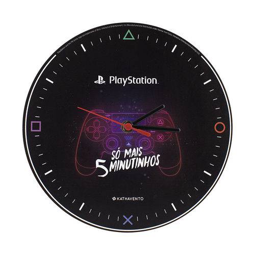 Relógio de Parede Playstation Clássico