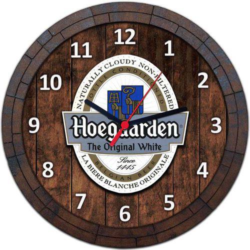 Relógio de Parede Quadro Tampa de Barril Cerveja Bebida W014