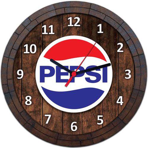 Relógio de Parede Quadro Tampa de Barril Cerveja Bebida W045