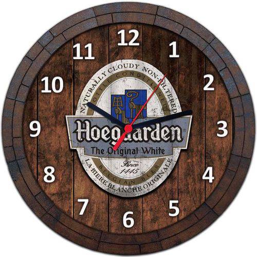 Relógio de Parede Quadro Tampa de Barril Cerveja Bebida W068