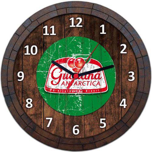 Relógio de Parede Quadro Tampa de Barril Cerveja Bebida W101
