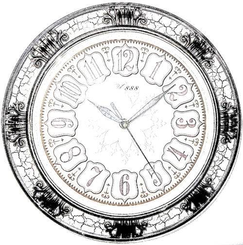 Relógio de Parede Quartz 30,50 X 30,50 Cm