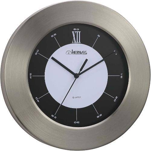 Relógio de Parede Quartz Aluminio 29x29x4