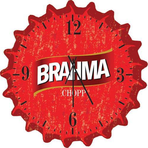 Relógio de Parede Redondo Brahma - Bell´S