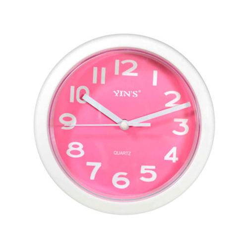 Relógio de Parede Redondo Colors 15 Cm