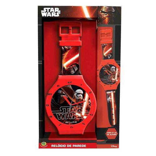 Relógio de Parede Star Wars Geek Dtc 3795