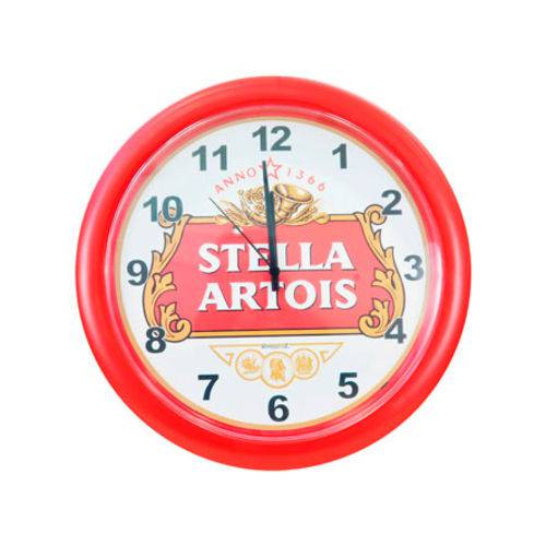 Relógio de Parede Stella Artois 29,5 Cm