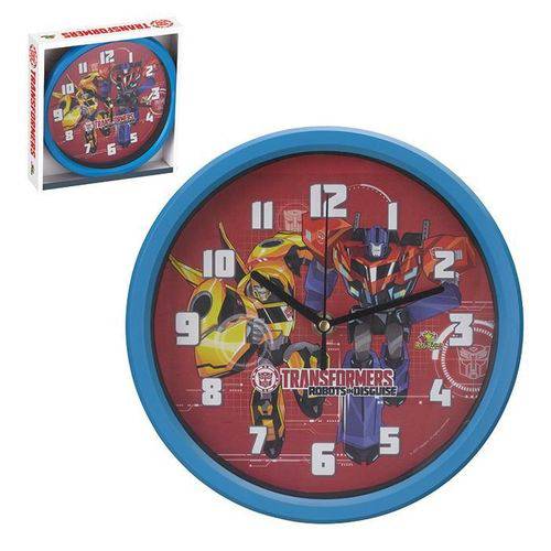 Relógio de Parede Transformers Azul – Art Brink