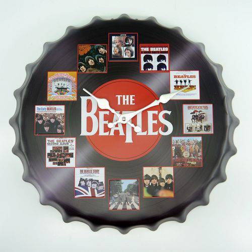 Relógio Decorativo Tampa Beatles