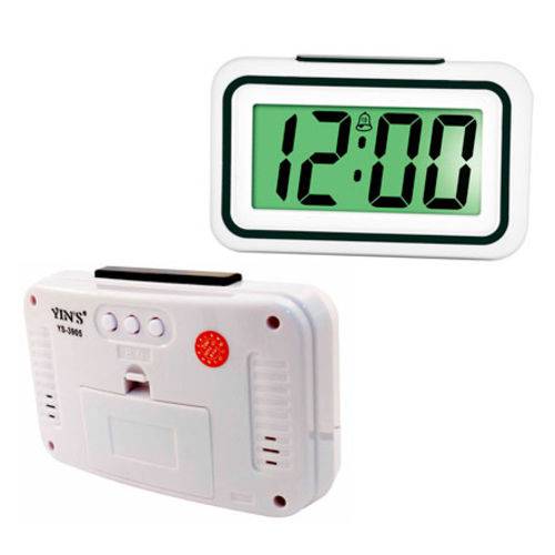 Relógio Digital de Mesa Despertador 12 Cm