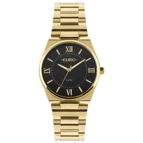 Relógio Euro Feminino New Basic Dourado