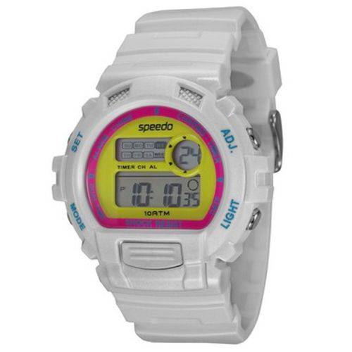 Relógio Feminino Digital Speedo 65083l0evnp5 - Branco