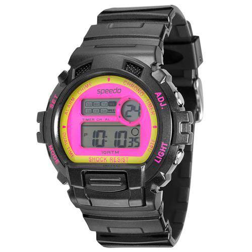 Relógio Feminino Speedo 65083l0evnp4 Digital Preto
