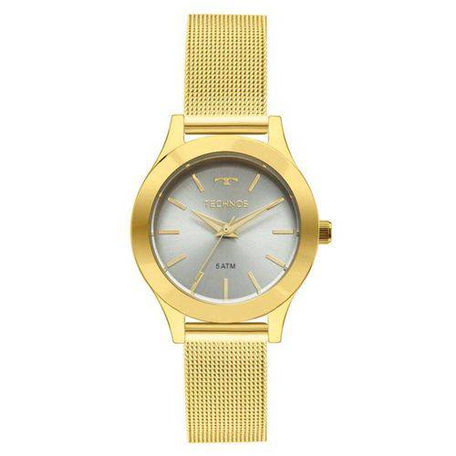 Relógio Feminino Technos Elegance Boutique Analógico Dourado 2035MKR/4V