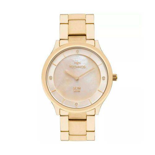 Relógio Feminino Technos Elegance Ladies Gl20hf/4x Dourado