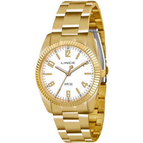 Relógio Lince Feminino LRGL009S KT14B2KX Dourado