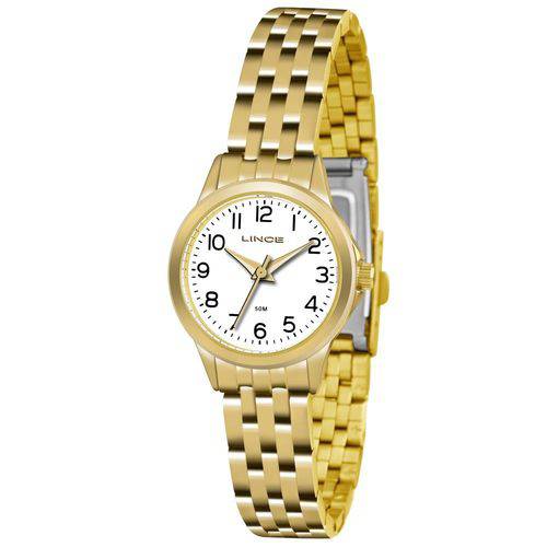 Relógio Lince Feminino Ref: Lrg4433l B2kx Clássico Dourado