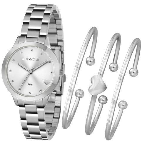 Relógio Lince Feminino Ref: Lrm4450l Kt85s1sx + Semijóia