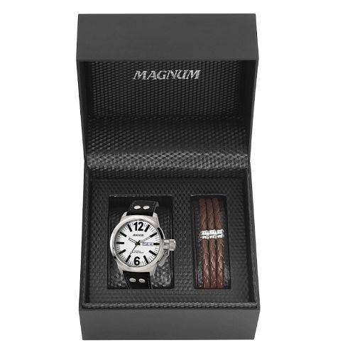 Relógio Magnum Masculino MA31524D + Pulseira
