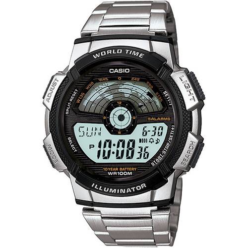 Relógio Masculino CASIO Digital Social AE-1100WD-1AVDF