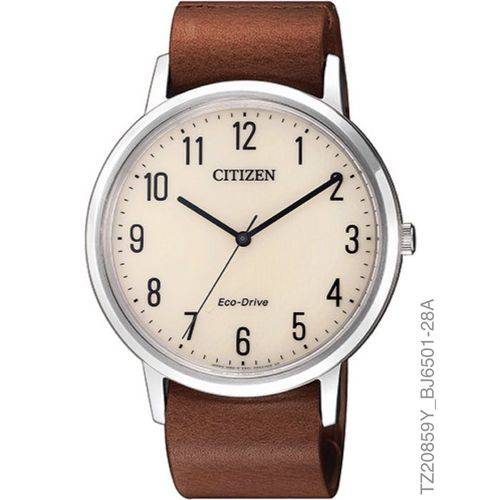 Relógio Masculino Citizen TZ20859Y Eco-Drive Slim