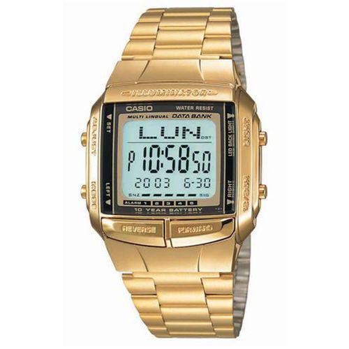 Relógio Masculino Digital Casio DB360G9ADF - Dourado