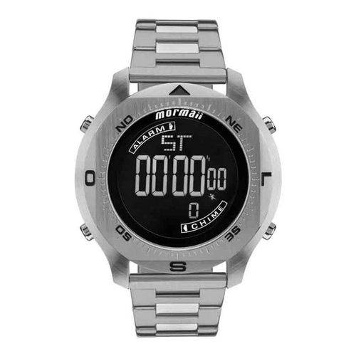Relógio Masculino Mormaii Pro Digital Mo11273c/1p - Prata