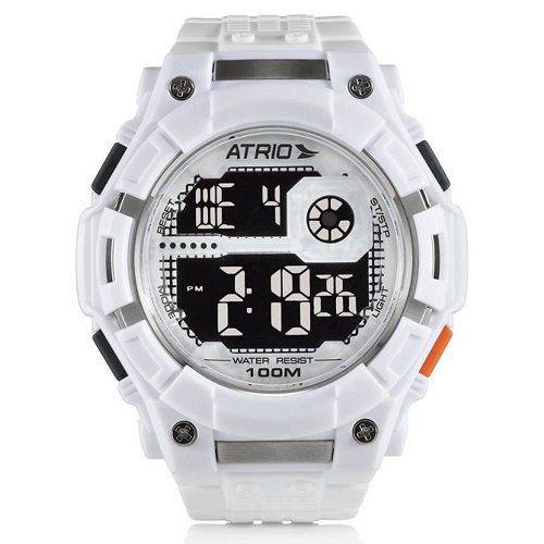 Relógio Masculino Nickel Atrio Branco ES101