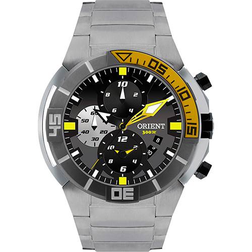 Relógio Masculino Orient Analógico Esportivo SeaTech Titanium MBTTC003 P1PX