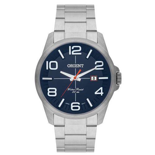 Relógio Masculino Orient Analógico MBSS1289 D2SX Fundo Azul