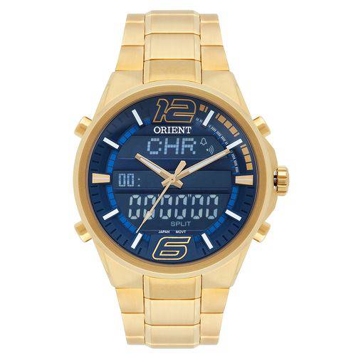 Relógio Masculino Orient Analógico MBSSA001DYKX Dourado