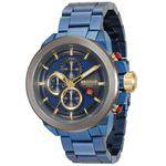 Relógio Masculino Seculus Ip Blue Cronógrafo 13020GPSVQA1