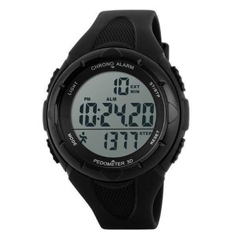 Relógio Masculino Skmei Pedômetro Digital 1108 Preto