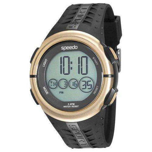 Relógio Masculino Speedo 81144g0evnp1 Digital Preto/dourado