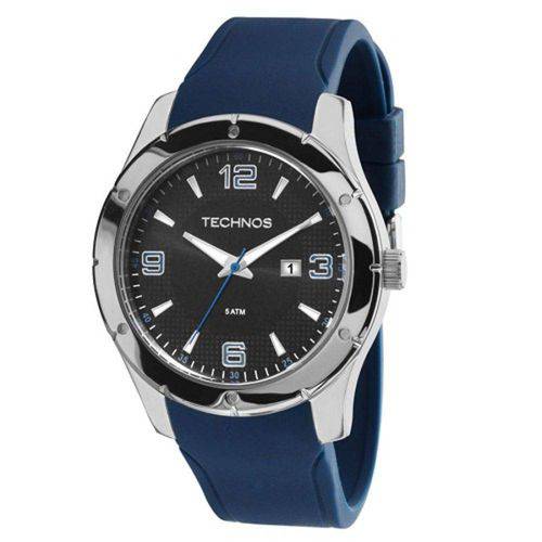Relógio Masculino Technos 2115mks/8p Analógico Azul/prata