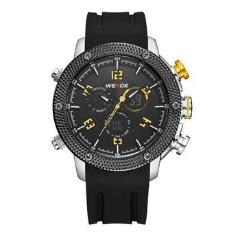 Relógio Masculino Weide Anadigi WH-5206 - Amarelo